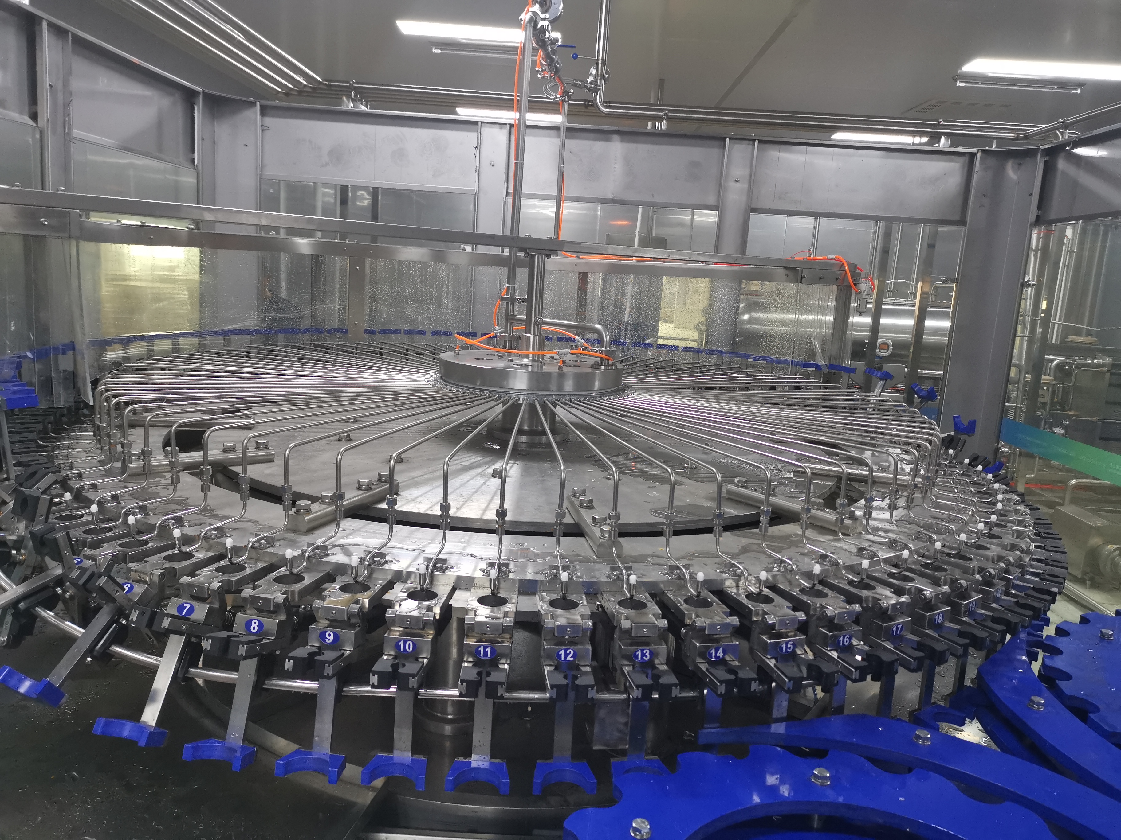 24000bph Стекло из бутылочного пива заполнения 