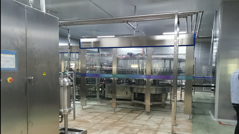 24000bph Стекло из бутылочного пива заполнения 