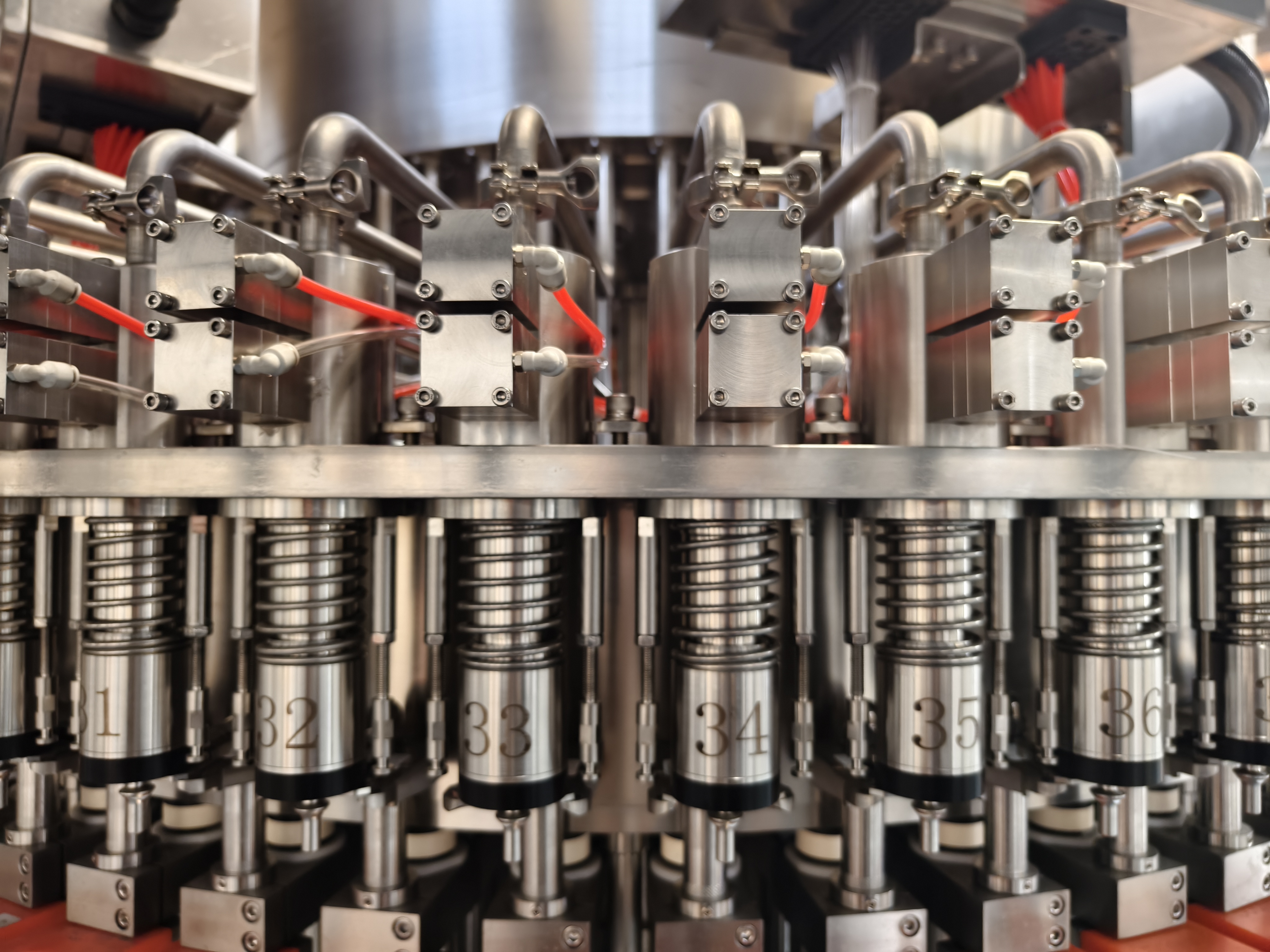 Линия начинки воды