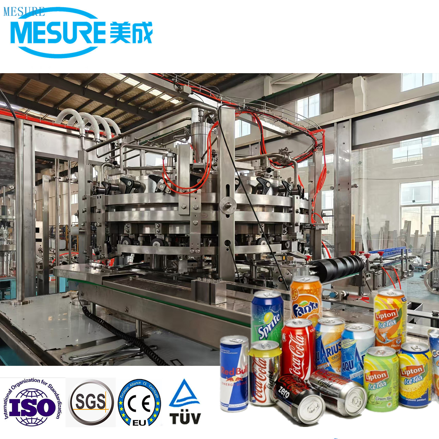 Эффективные машины для заполнения и герметизации - пользовательские газированные линии напитков для небольшого бизнеса | Пиво и жидкость
