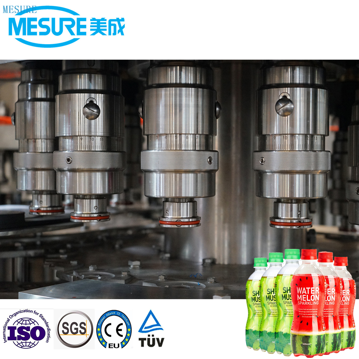 1500bphple Pet Bottle Bottle Liber Drink Sparkling Water Machine 