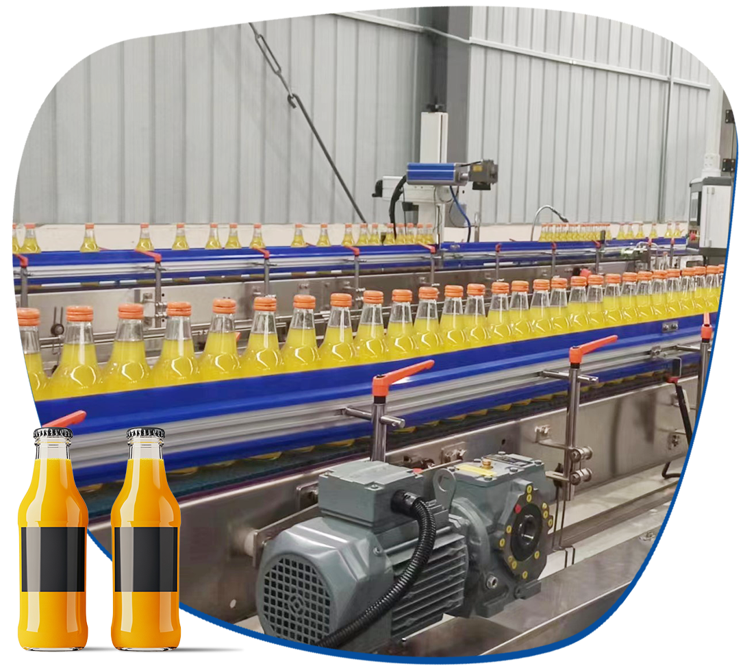 Завод по розливу с соком под ключ: Комбинированная машина для заводов с феном | Пользовательская линия заполнения домашних животных, высокая выходы