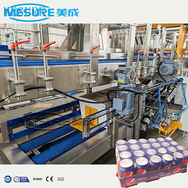 Автоматическая пленка пленки картонной панели или тренажера добавлена ​​тепловая оберточная машина для бутылочных банков