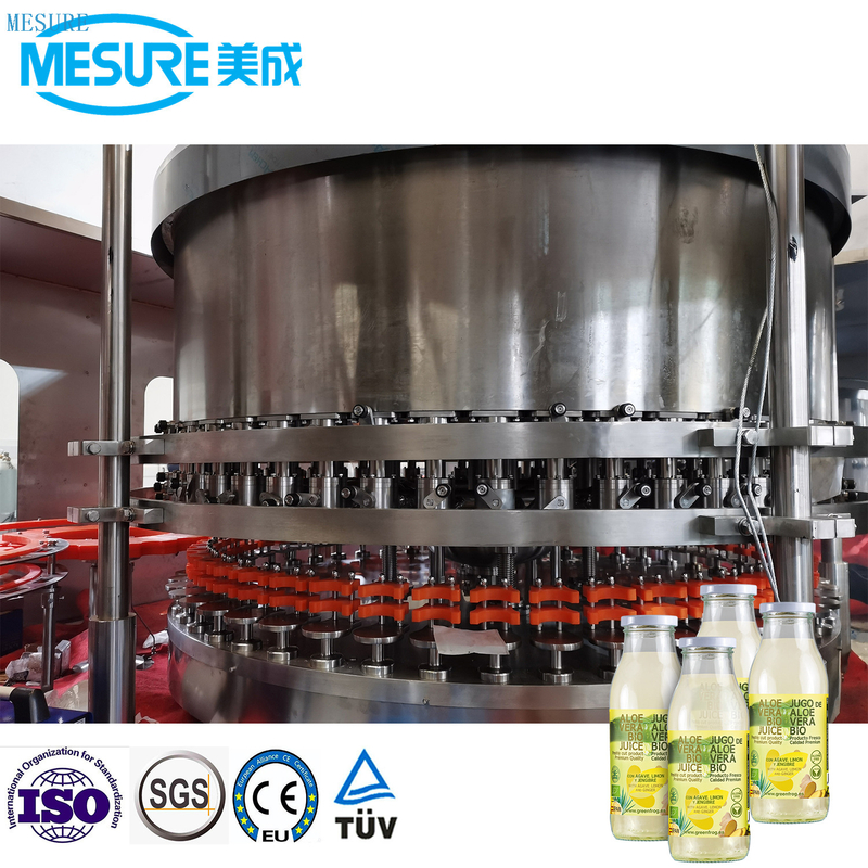 Стекло заполняющуюся стеклянную бутылку с заполнением для полоскания