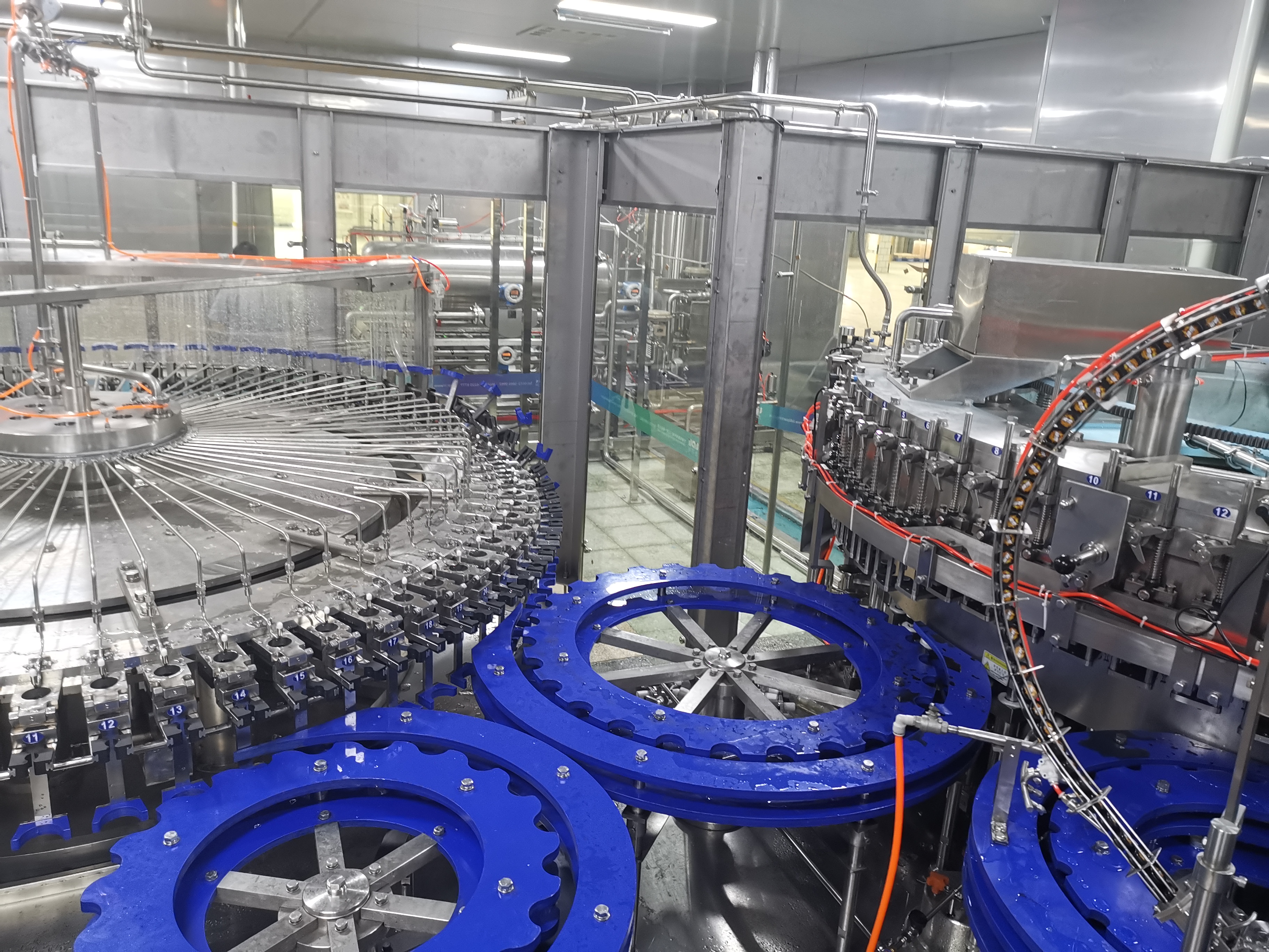 24000bph Стекло из бутылочного пива заполнения 